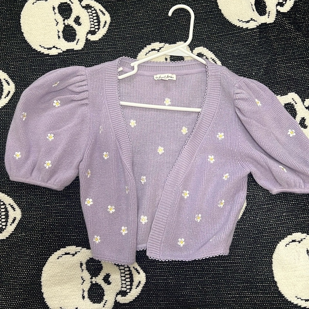 For love and lemons cropped sweater